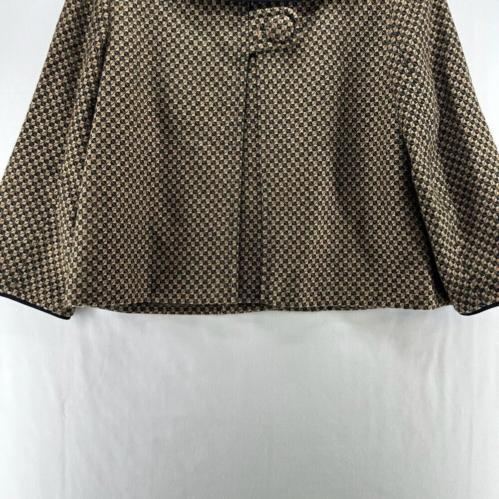 Amanda Smith Brown and Black Patterned Blazer - image 7